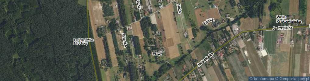 Zdjęcie satelitarne Przytulna ul.